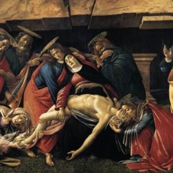 Lamentation over the Dead Christ with Saints